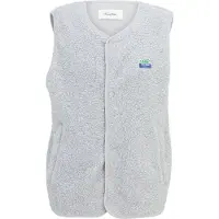 American vintage Gilet gris clair