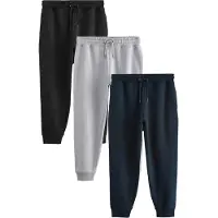 Next Pantalon bleu marine / gris chiné / noir