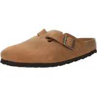 Birkenstock Sabots 'Boston' cognac