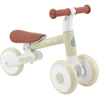 Momi Vélo pliant Dex sans pédales, Beige,