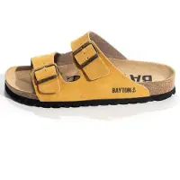 Bayton Pantoufle 'Atlas' jaune / noir