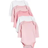 Next Barboteuse / body rose / pitaya / blanc