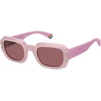 Polaroid Pld6239sx5135 51/26/140 Polarized Sunglasses Rose Grey Mirror/CAT3