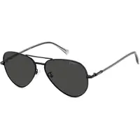 Polaroid Lunettes de soleil pour homme PLD 4186/G/S/X Noir 57/14/145