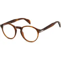 David Beckham Lunettes de Vue DB 1185 49/21/150 Brown havana Acetate frames MAN DB 1185