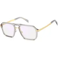 David Beckham Lunettes de Vue DB 7142 54/20/145 Grey gold Acetate frames MAN DB 7142