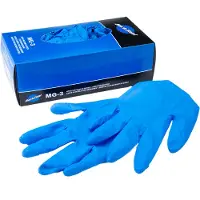 Park Tool Nitrile Workshop Gloves Box 100 Units Bleu S