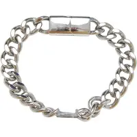 Karl kani Bracelet 'Cubanlink' argent