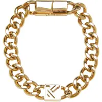 Karl kani Bracelet 'Cubanlink' or
