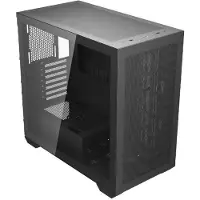 Darkflash DLX4000 Mesh Computer Case (noir) (ATX, E-ATX, ITX, Mini-ATX), Boîtier PC, Noir