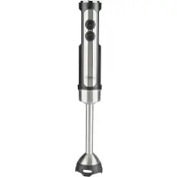 Bourgini Mixeur plongeant Classic - Mixeur plongeant extra puissant avec 20 vitesses et fonction turbo - Hachoir - 1200W
