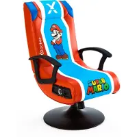 X Rocker Super Mario Gaming Chair Bleu