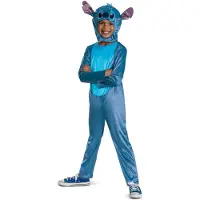 Disney Lilo & Stitch Classic Costume Bleu 5-6 Years Enfants