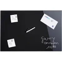 Relaxdays Tableau magnétique pense-bête, 3 tailles (Tableau magnétique, 80 x 50 cm)