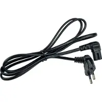 As Schwabe Câble d' pour petits appareils 1.5 m (1.50 m), Câble d'alimentation, Noir