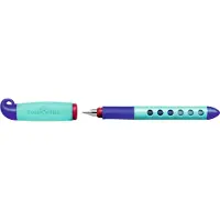 Faber-Castell Stylo-plume Scribolino Medium (M), Bleu foncé (1x)