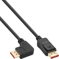 InLine DisplayPort – DisplayPort (1 m), Câble vidéo, Noir