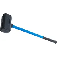 Bgs Marteau de protection sans rebond tête Ø 105 mm - 1876