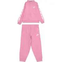 Nike Kids Survêtement rose foncé / blanc