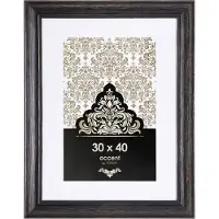 Nielsen Accent Vintage 30x40 Wood Photo Photo Frame Noir