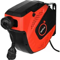 YATO Rallonge électrique sur enrouleur automatique - - YT-81220 - 10 m - 1 prise - IP34