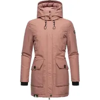NAVAHOO Veste d’hiver mauve / noir