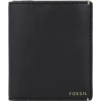 Fossil étui pour carte de crédit Joshua Vegan Cactus Front Pocket Wallet Black noir