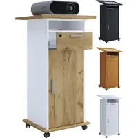 Hioshop Table Meubles Chariots Chariots à roulettes Supports Beamer Projecteur Roulettes Neta Porte Table Meubles Chariots Chariots à roulettes Supports Beamer Projecteur Roulettes Neta Porte