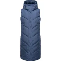 Ragwear Gilet 'Suminka' bleu / bleu foncé