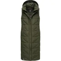 NAVAHOO Gilet 'Brezelchen' olive