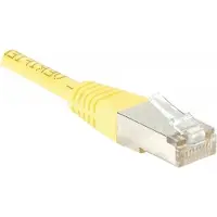 Exertis Connect Cordon RJ45 patch FTP CAT 5e Jaune - 0,30 m