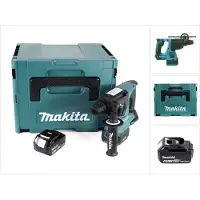 Makita DHR 242 G1J Marteau perforateur sans fil 18V 2,0J SDS-plus Brushless + 1x batterie 6,0Ah + Makpac - sans chargeur