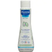Mustela Bébé Gel Détergent Doux Cheveux et Corps - Gel Douche - 200ml