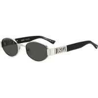Dsquared2 Lunettes de soleil - - D2 0155/S 010/IR - Métal - Ovale - Verres 53 mm (UV400)