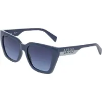 Liu Jo Lunettes de Soleil - - LJ808S - Bleu - Plastique - Carré
