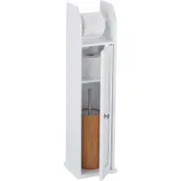 Relaxdays Porte papier toilette, vertical