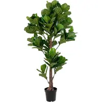 House Nordic Arbre à feuilles de violon de 190 cm - Plante verte artificielle