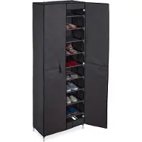 Relaxdays Armoire À Chaussures En Tissu 30 Paires