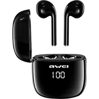 Awei Casque Bluetooth 5.0 T28P Tws+ Docking Station Noir/Noir