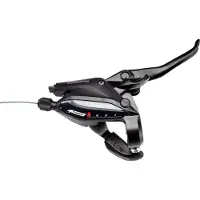 Shimano variateur (droite) avec levier de frein 7 vitesse St-Ef505 3 doigts noir