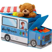 Relaxdays Tabouret pouf enfant