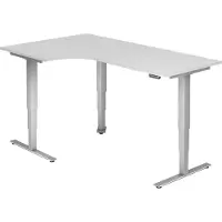 Hjh OFFICE PRO Bureau d'angle XDSM82, 200 x 120 cm