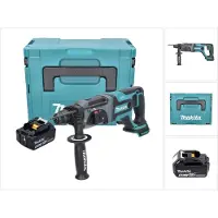 Makita DHR 241 G1J Marteau perforateur sans fil 18 V 2.0 J SDS plus + 1x Batterie 6.0 Ah + Coffret Makpac - sans chargeur