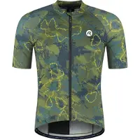 Rogelli Hommes, Maillot de cyclisme, ESSENTIAL GRAPHIC II T-shirt green/blue L (L), Bleu, Vert, L
