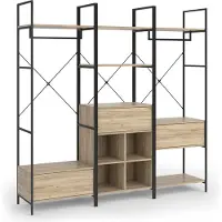 Vicco Set de penderie Enya Bois 60x180cm 3 pièces, Model 54349