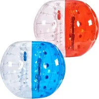 Vevor Bulle Gonflable de 1,5 m 2PCs Bleu et Rouge