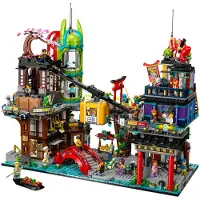 LEGO Jeu De Construction Les Marchés De La Ville Ninjago