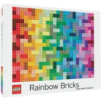 LEGO Puzzle de 1 000 pièces Briques arc-en-ciel