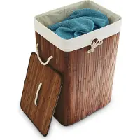 Relaxdays Panier à linge rectangle (83 l)