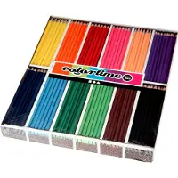 Creativ Company Crayons de couleur triangulaires - Couleurs de base, 288pcs.